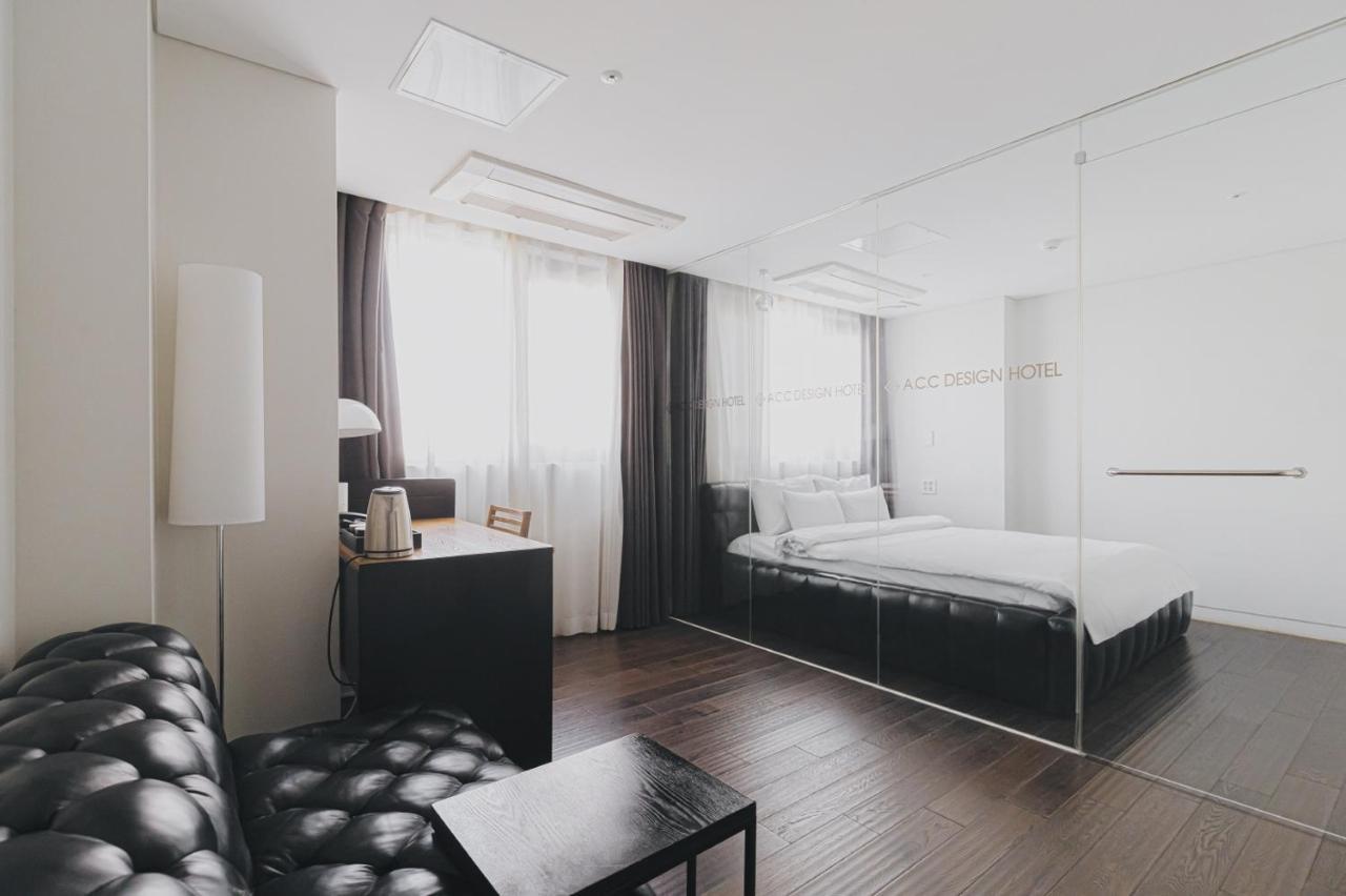 ACC Design Hotel Gwangju Metropolitan City Buitenkant foto