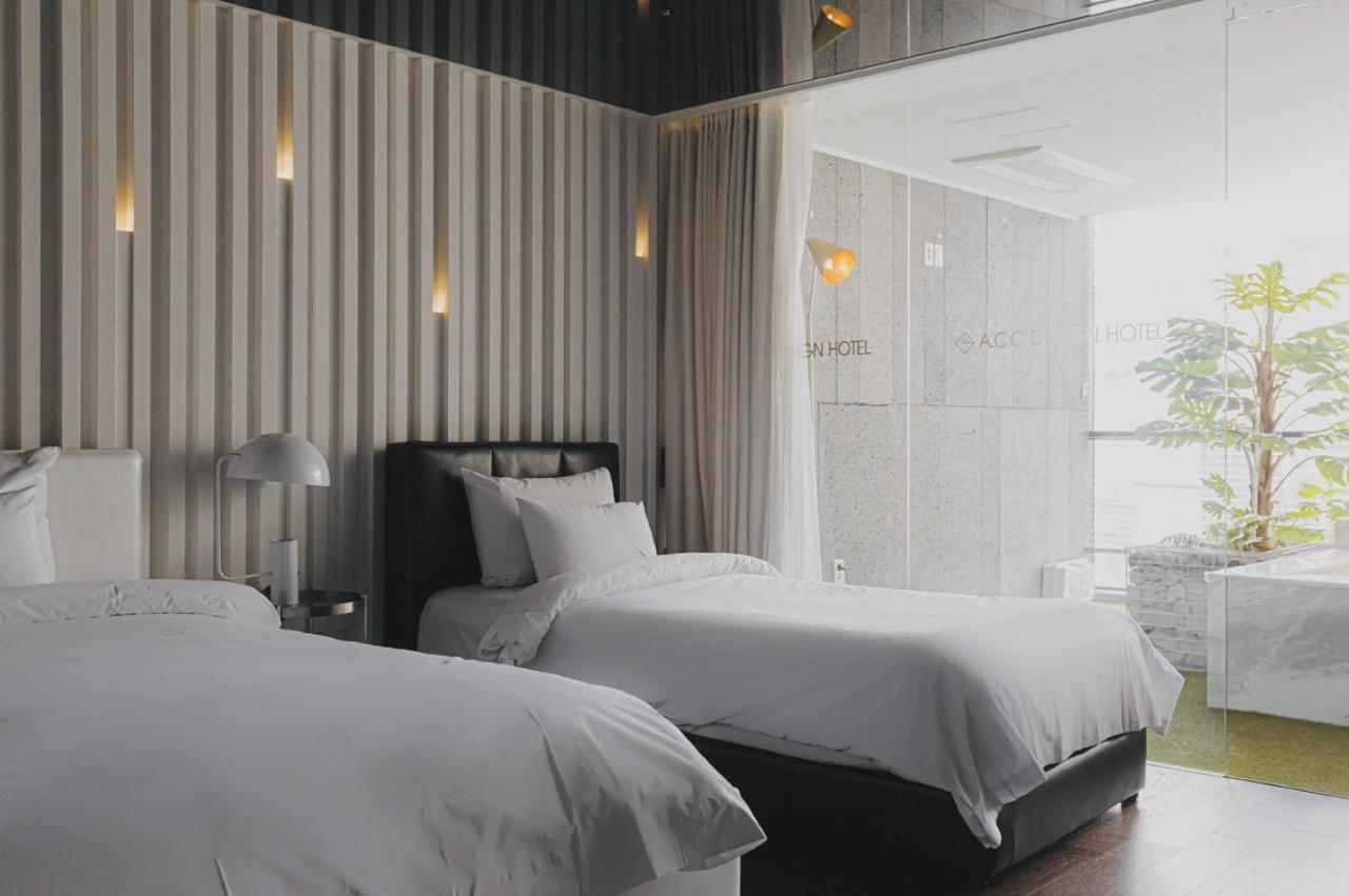 ACC Design Hotel Gwangju Metropolitan City Buitenkant foto