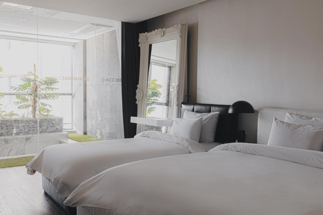 ACC Design Hotel Gwangju Metropolitan City Buitenkant foto