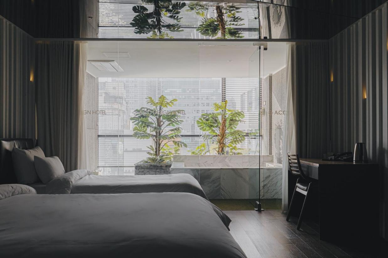ACC Design Hotel Gwangju Metropolitan City Buitenkant foto