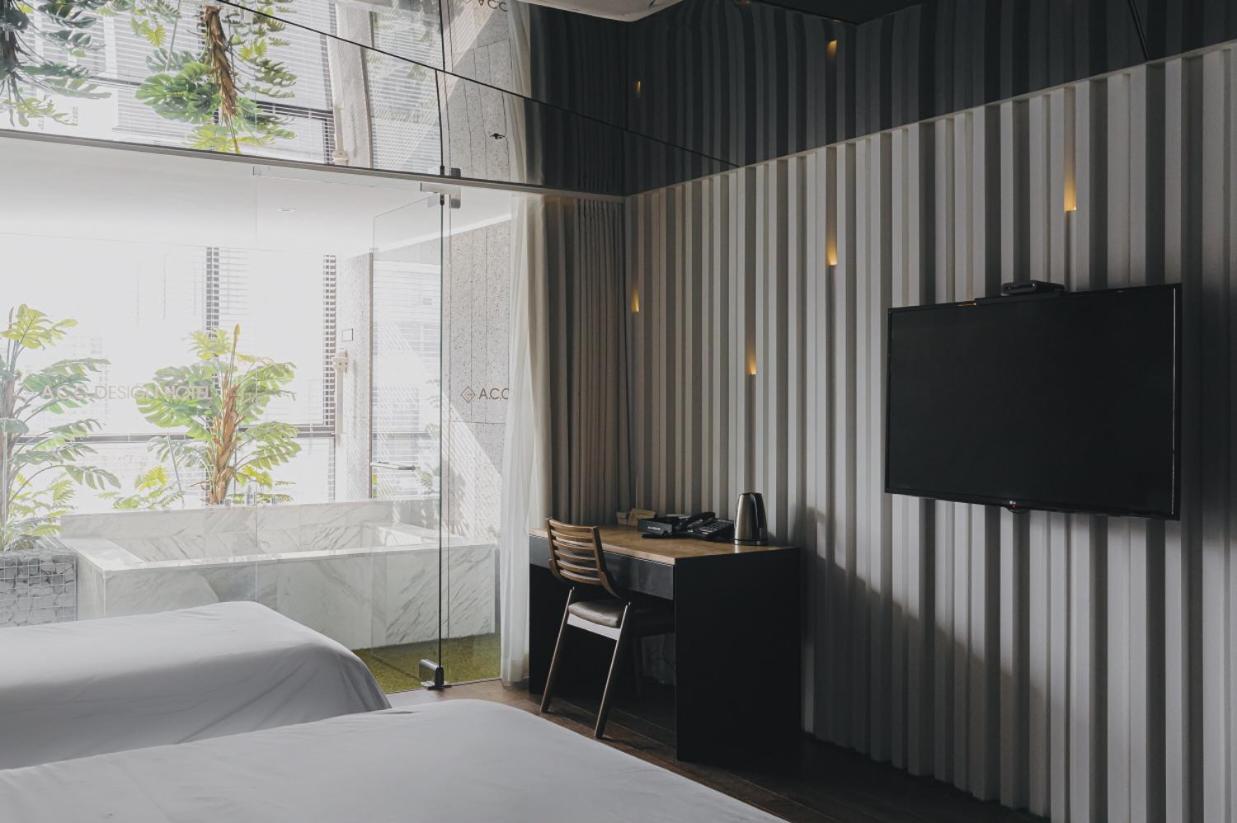 ACC Design Hotel Gwangju Metropolitan City Buitenkant foto